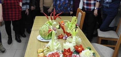 Carving - warsztaty tworzenia dekoracji z warzyw i owoców